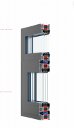 63 System Aluminum Windows