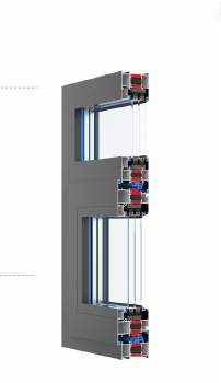 63 System Aluminum Windows