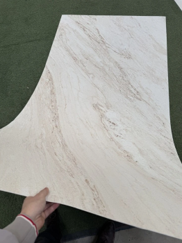 Luxury White Marble Palissandro F151 Flexible Ultra Thin Stone Veneer For Interior Walls