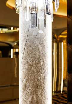 Luxury White Marble Palissandro F151 Flexible Ultra Thin Stone Veneer For Interior Walls