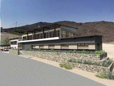 Central Processing and Control Building