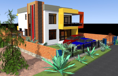 Modern apartment design