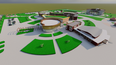  multifunctional development Complex Building