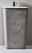 Free standing pedstal basin TJK502-16