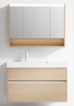 RY136 series plywood bathroom cabinet vanity set