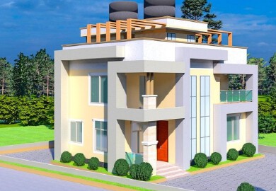 Proposed residential construction  to be built at Iwambi Mbeya  Tanzania. 