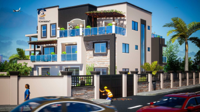The villa in Brong-Ahafo