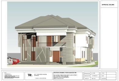 Villa design in Lagos