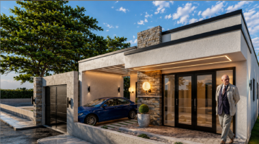 VILLA 3 CHAMBRES SALON; CUISINE; DOUCHES