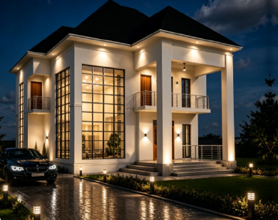 Contemporary two‑storey private villa