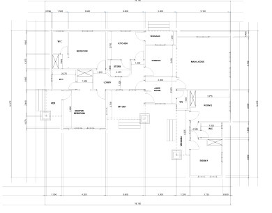 Proposed 4-Bedroom Residential Bungalow