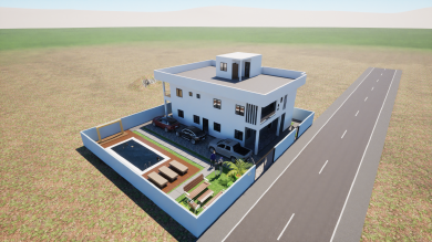 Villa construction project 