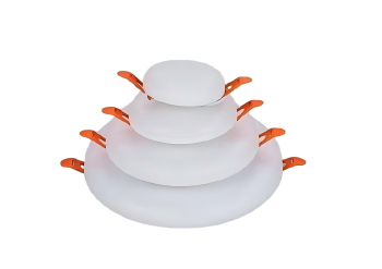 Round Frameless DIP Switch 3CCT LED Panel Light