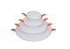 Round Frameless DIP Switch 3CCT LED Panel Light